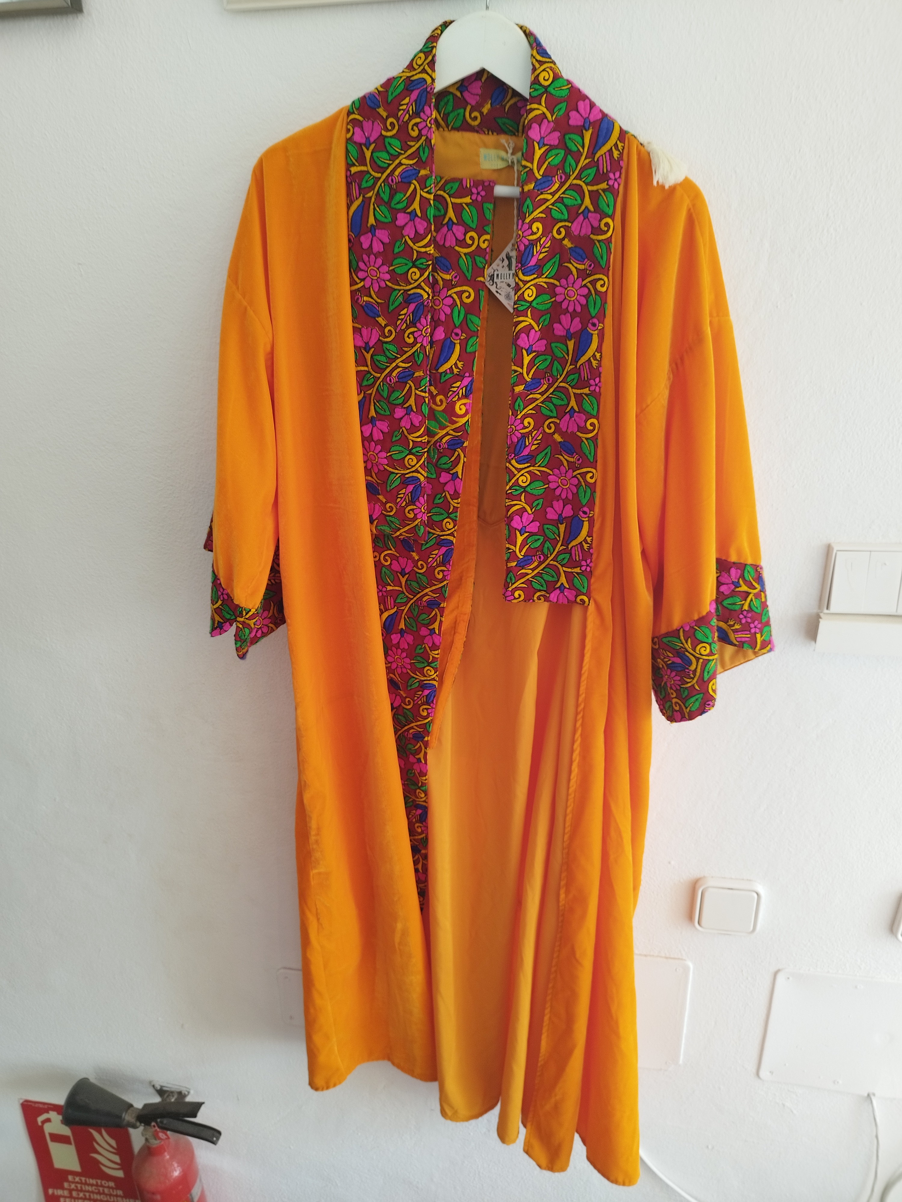 KIMONO LONG VELVET